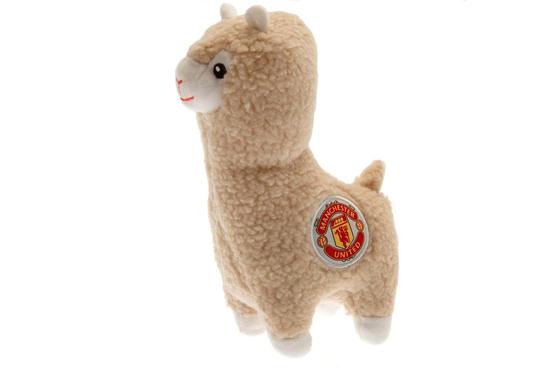 Manchester United FC Llama Plush Toy (Cream) (One Size)