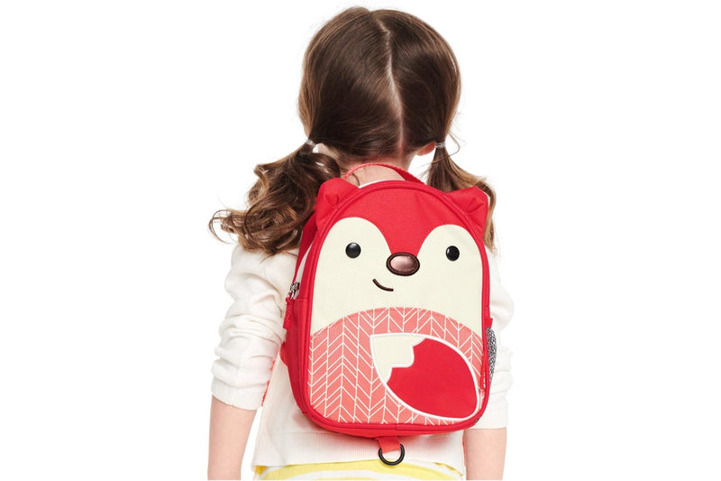 Skip Hop: Zoo Mini Backpack With Reins - Fox