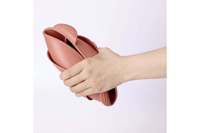 Haakaa: Silicone Divided Suction Bowl - Blush