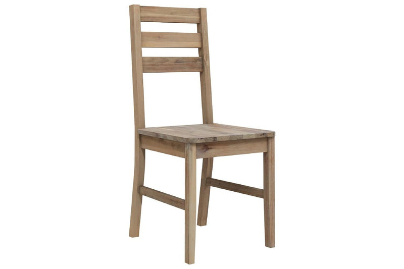 4 Pcs Solid Acacia Wood Dining Chairs