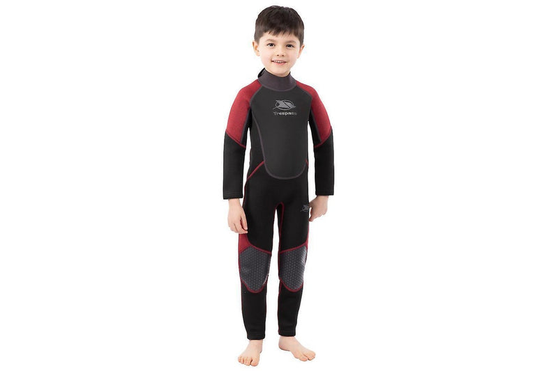 Trespass Childrens/Kids Amigo 3mm Wetsuit (Merlot Marl) (11-12 Years)