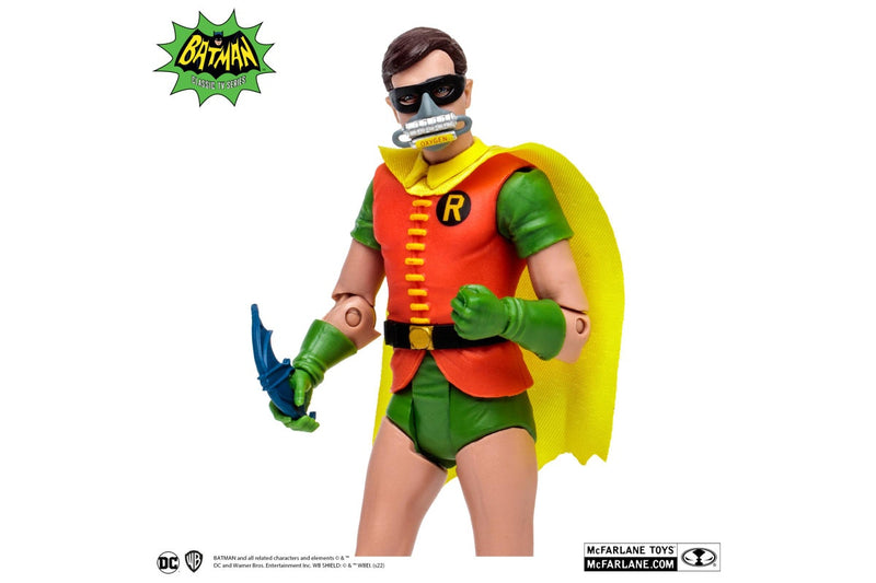 DC Multiverse: Robin With Oxygen Mask (Batman 66 ) - 6" Action Figure