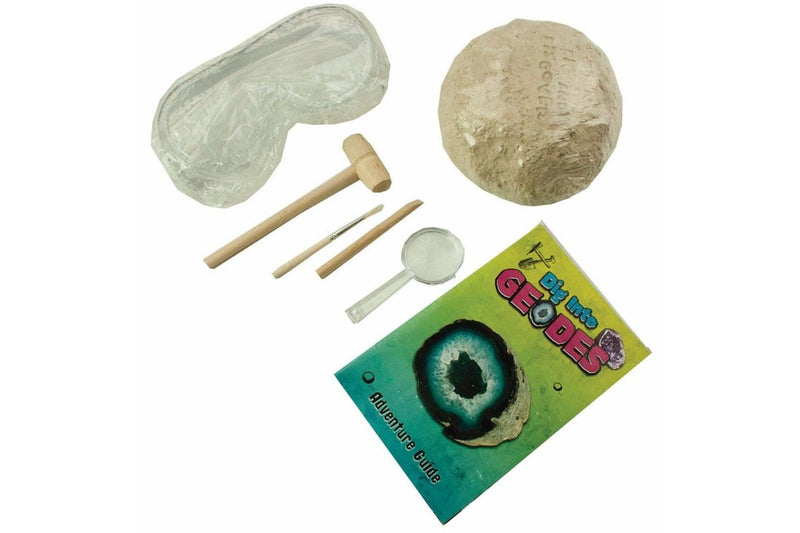 Johnco Dig Into Geodes Educational Kids Toddler Learning Fun Activity Toy 6y+