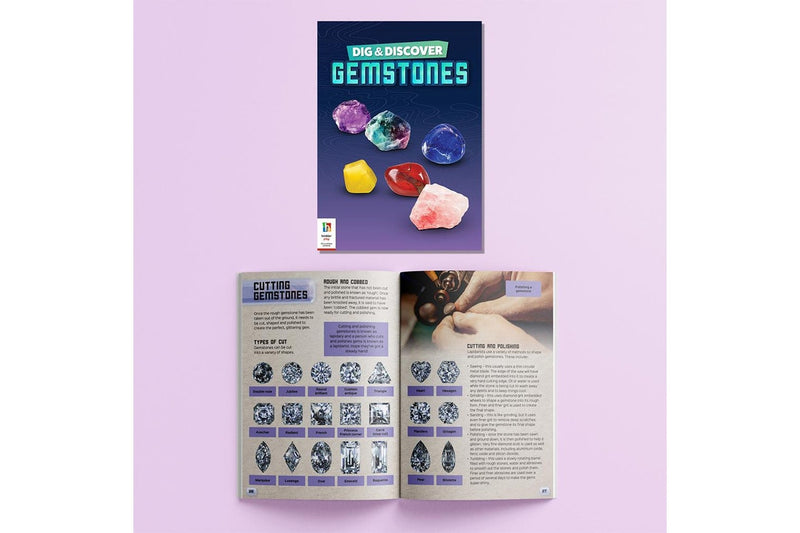 Curious Universe Dig & Discover Gemstones Archaeology Activity Kit Kids 8y+