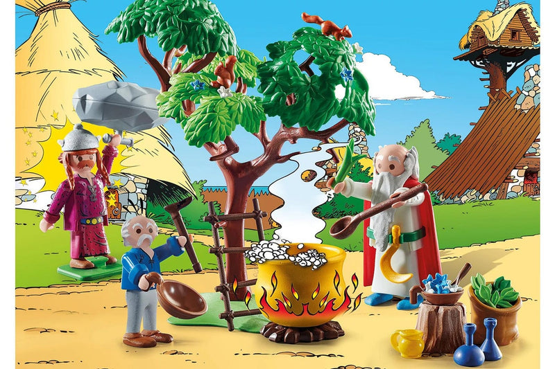 Playmobil: Asterix - Getafix with the Cauldron of Magic Potion (70933)