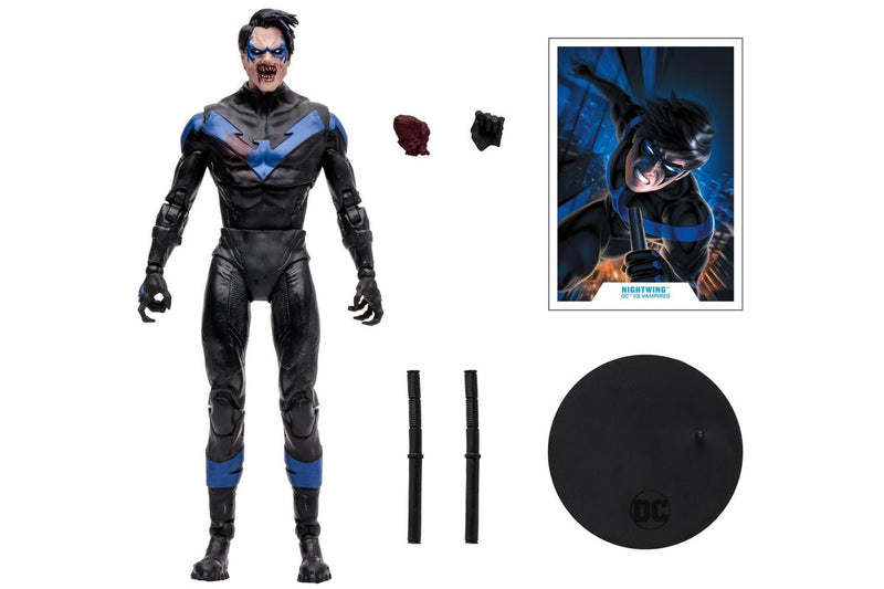 Dc Multiverse: Nightwing (Dc Vs Vampires) (Gold Label) - 7" Action Figure