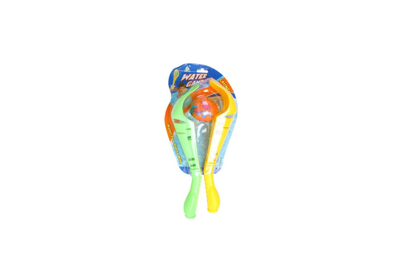 Airtime 40cm Launcher Water Game w Paddles & Ball Kids Children Outdoor Toy 6y+