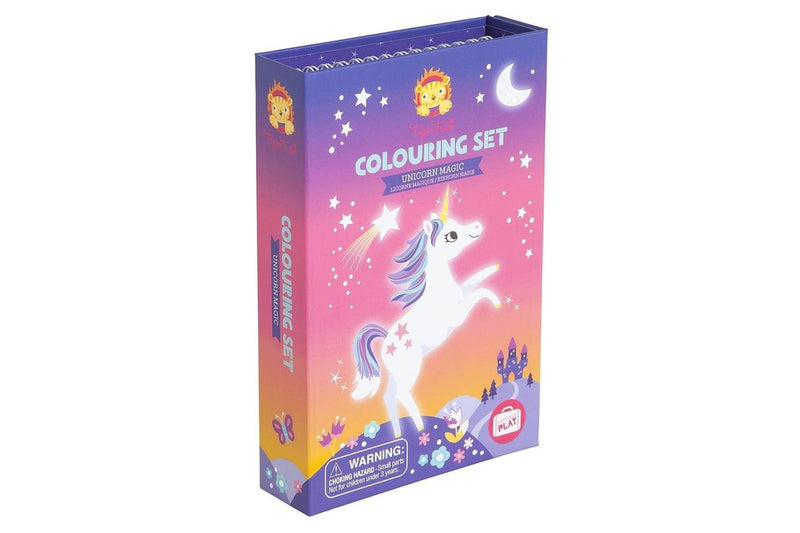 Tiger Tribe: Colouring Set - Unicorn Magic