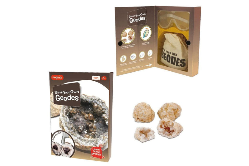 Magnoidz DIY Break Your Own Science Geodes Crystal Kit Kids Children 6y+ Toy