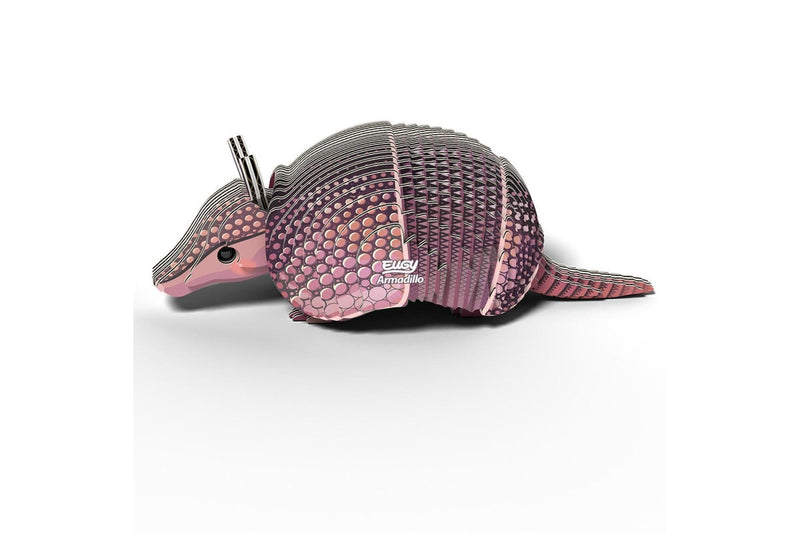 Eugy: Armadillo - 3D Cardboard Model