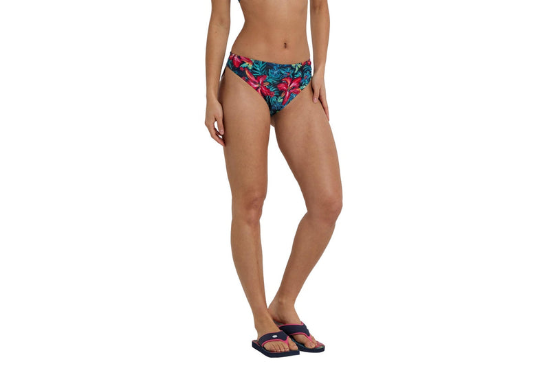 Animal Womens/Ladies Docks Floral Bikini Bottoms (Red) (6 UK)