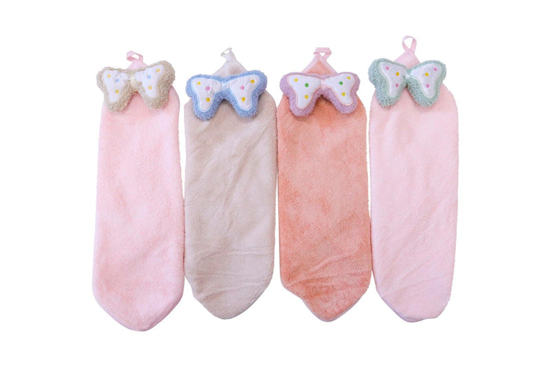 12x LVD Bath Cloth Asstd Butterfly Home Nursery Decor Children Baby 0+ 28cm