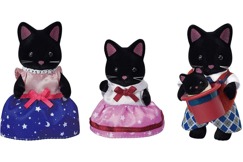 Sylvanian Families - Midnight Cat Family (4-Pack)