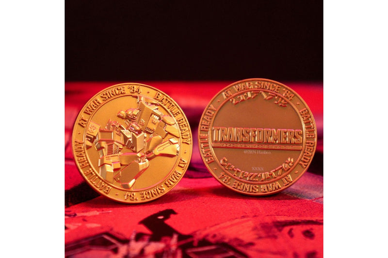 Transformers - 24k Gold Plated Coin