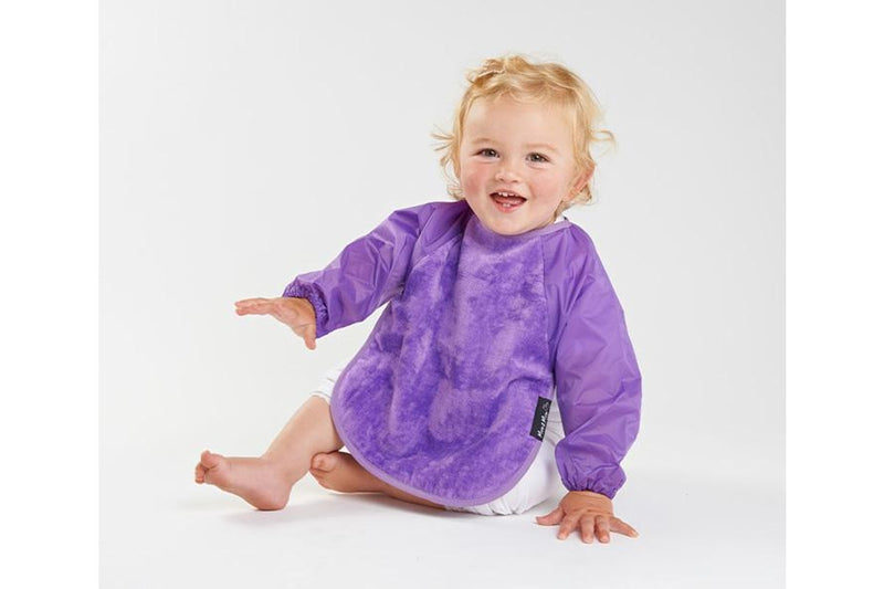 Mum 2 Mum: Sleeved Wonder Bib (Small) - Purple