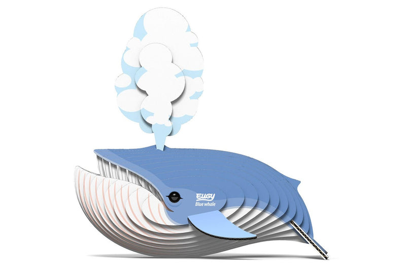 Eugy: Blue Whale - 3D Cardboard Model