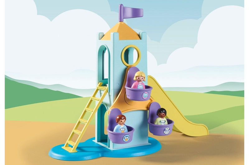 Playmobil: 1.2.3 Adventure Tower with Ice cream Booth (71326)