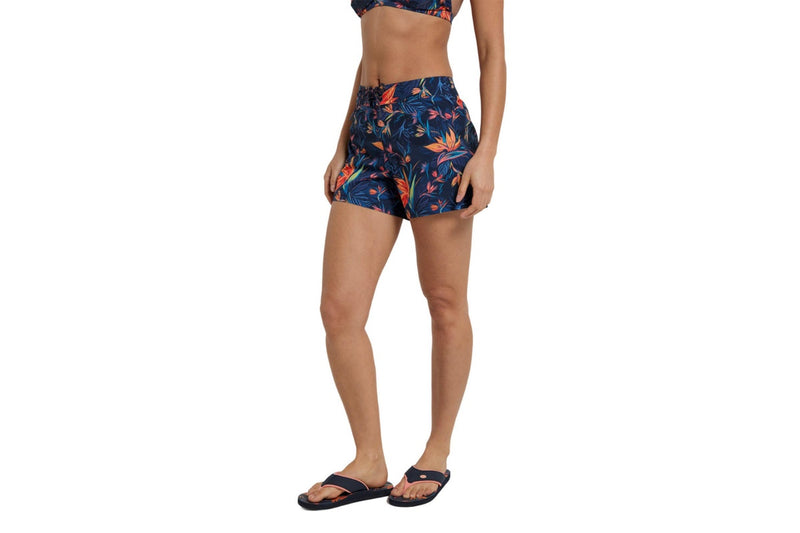 Animal Womens/Ladies Aurora Flower Boardshorts (Orange) (6 UK)