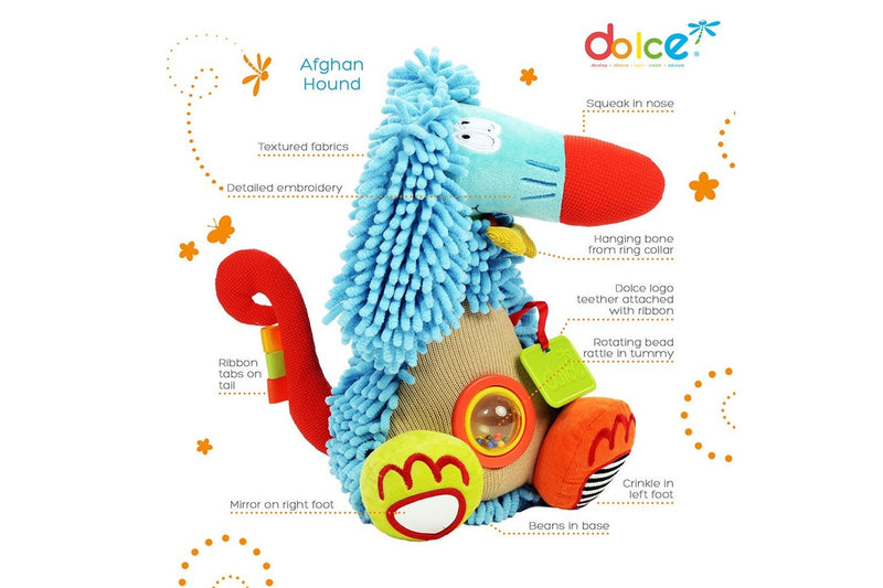 Dolce: Activity Toy - Afghan Hound