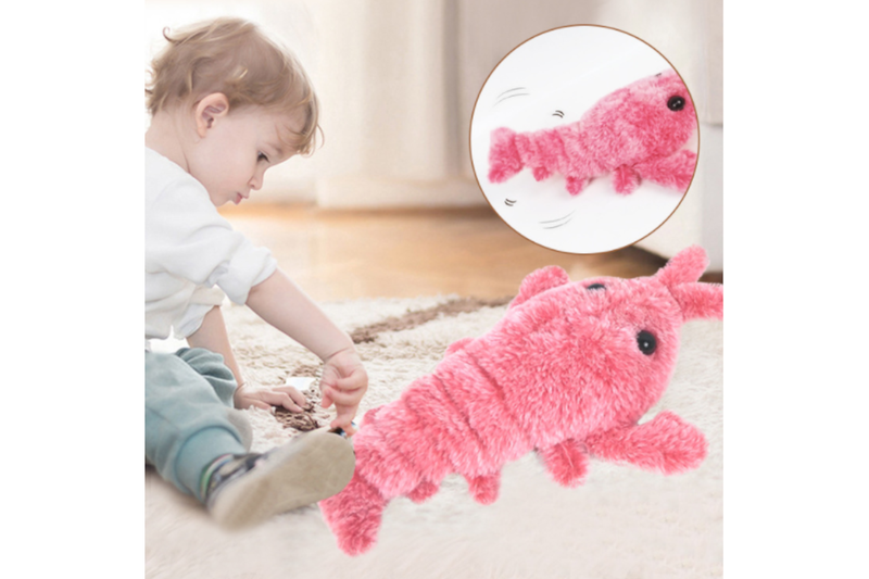 Usb Rechargeable Funny Jumping Lobster Cat Toy Cat Toys