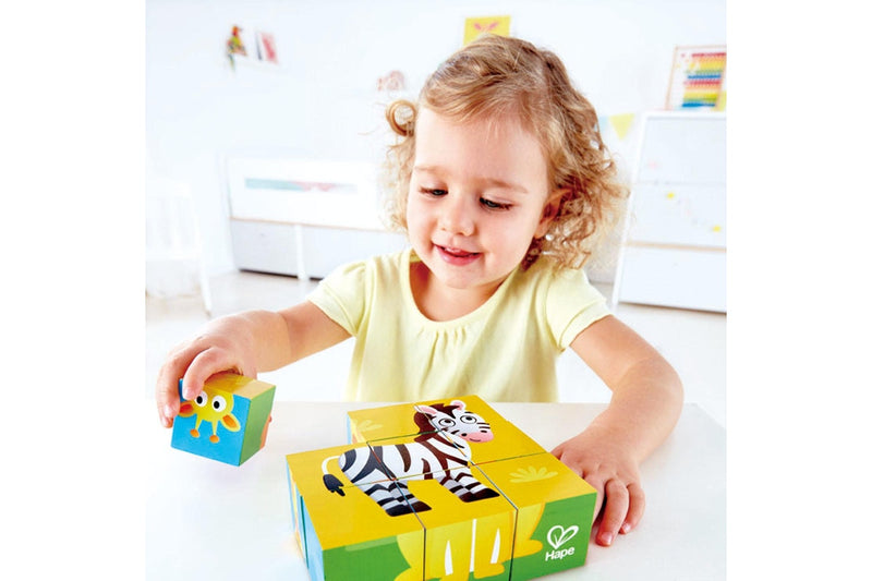 Hape: Jungle Animals Block Puzzle