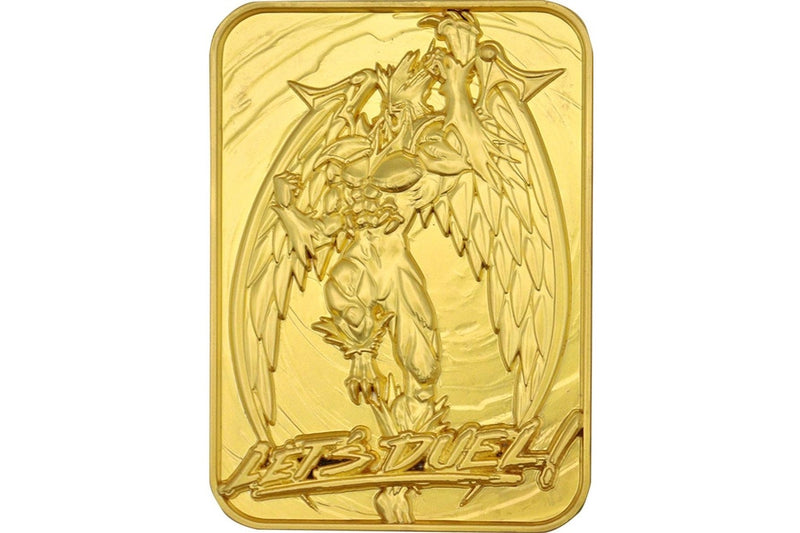 Yu-Gi-Oh! Elemental Hero Avian (24K Gold Plated) - Ingot