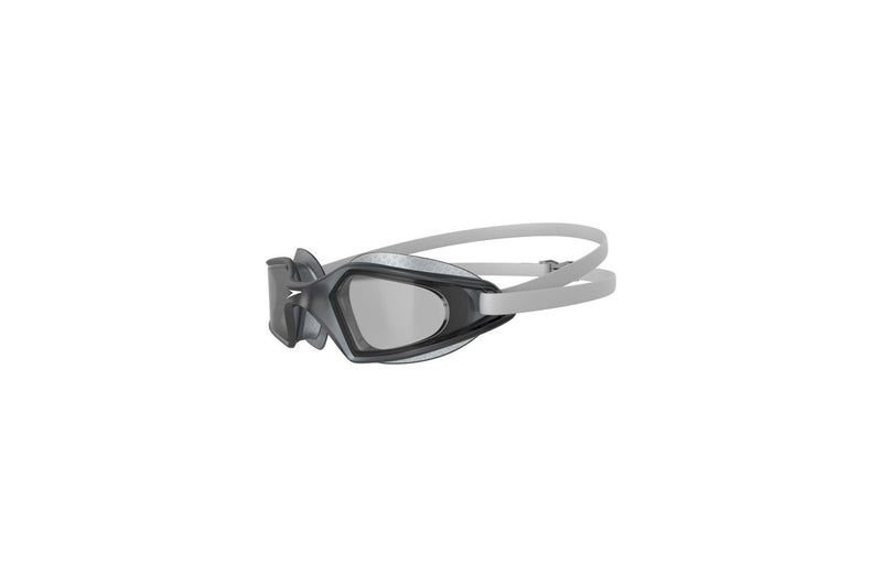 Speedo Unisex Adult Hydropulse Smoke Swimming Goggles (White/Elephant Grey/Smoke) (One Size)