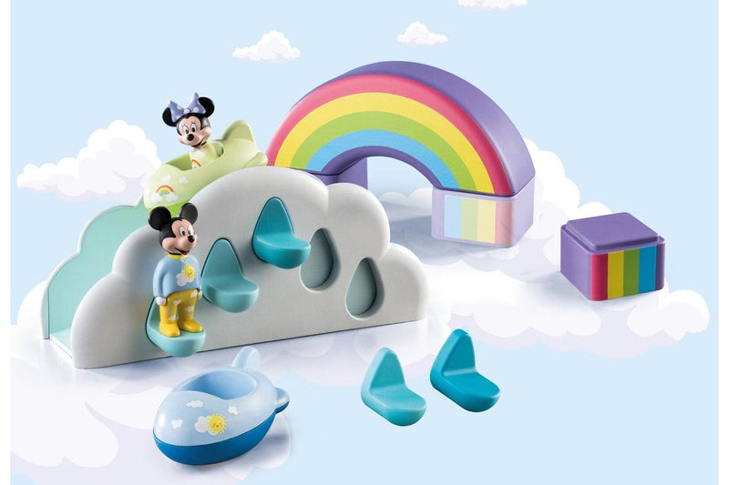 Playmobil: 1.2.3 & Disney - Mickey's & Minnie's Cloud Home (71319)