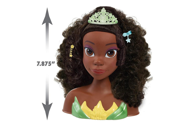 Disney Princesses 26cm Tiana Doll Styling Head Kids Activity Pretend Play Toy 3+