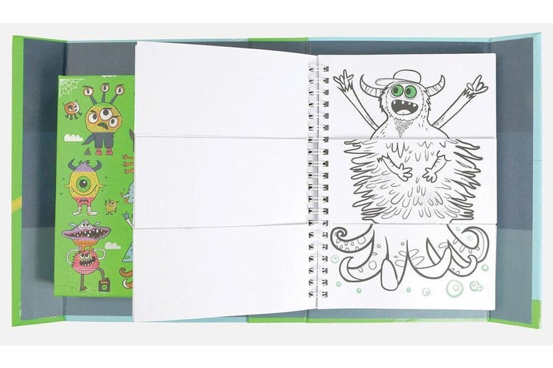 Tiger Tribe: Mash-up Colouring Set - Monster Mash