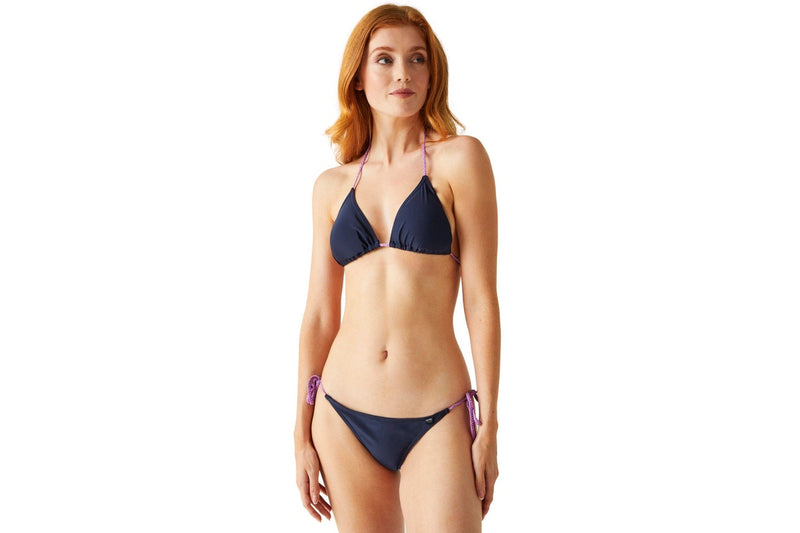 Regatta Womens/Ladies Andrellia Bikini Top (Navy/Radiant Orchid) (14 UK)