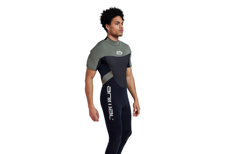 Animal Mens Logan Wetsuit (Black) (XS-S)