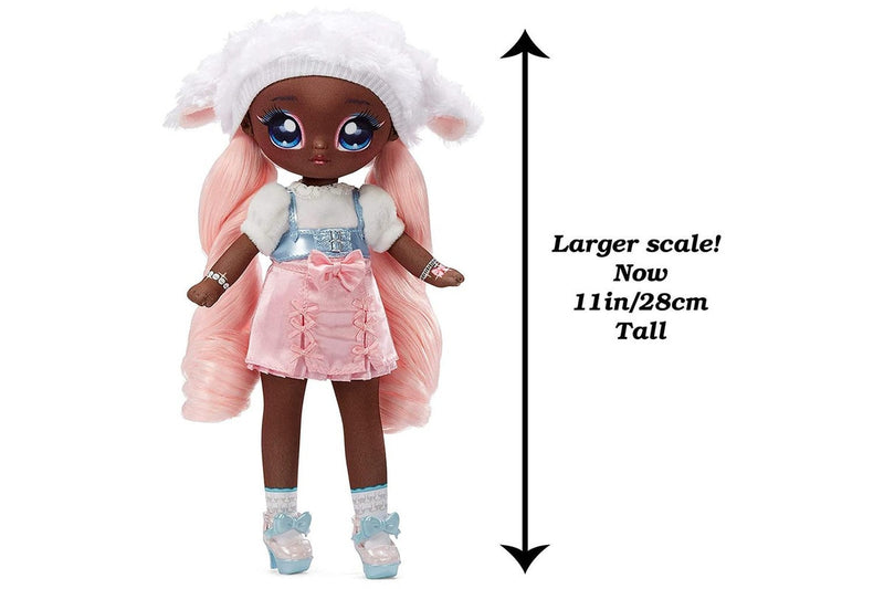 Na! Na! Na! 28cm Surprise Teen Dress Up Fashion Kids Playing Doll Set Lila Lamb