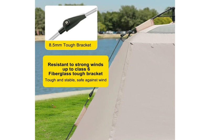 Ozstock 2-in-1 Outdoor Camping Sun Shade Portable Folding Camping Equipment Tent