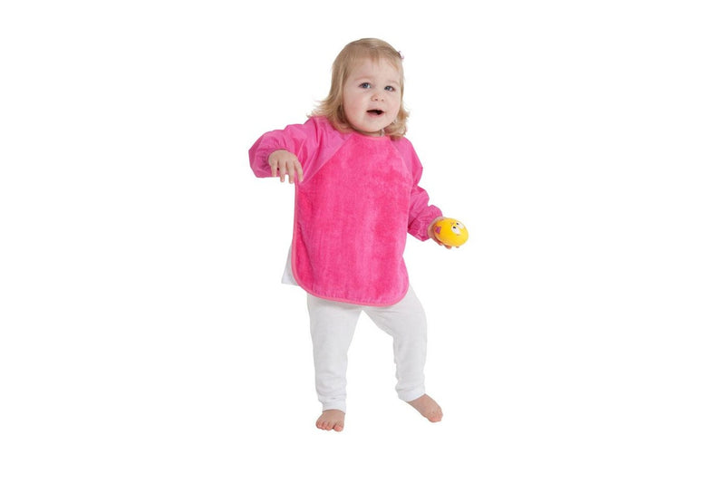 Mum 2 Mum: Sleeved Wonder Bib (Small) - Cerise