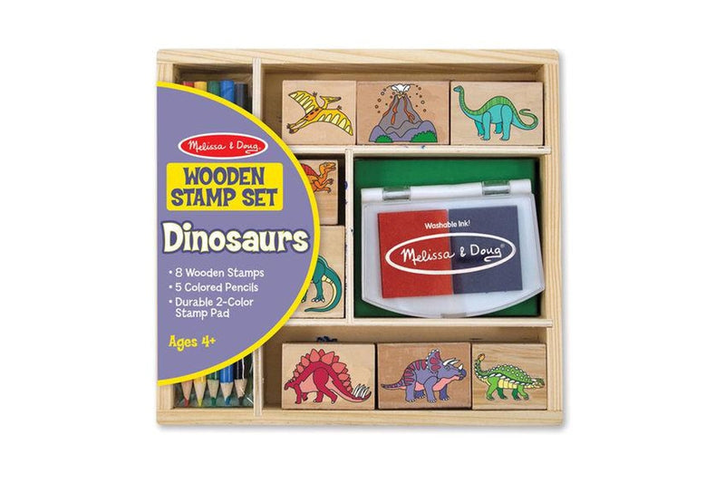 Melissa & Doug: Dinosaur Stamp Set