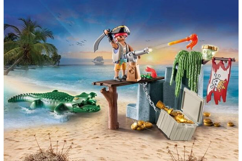 Playmobil: Pirate with Alligator (71473)