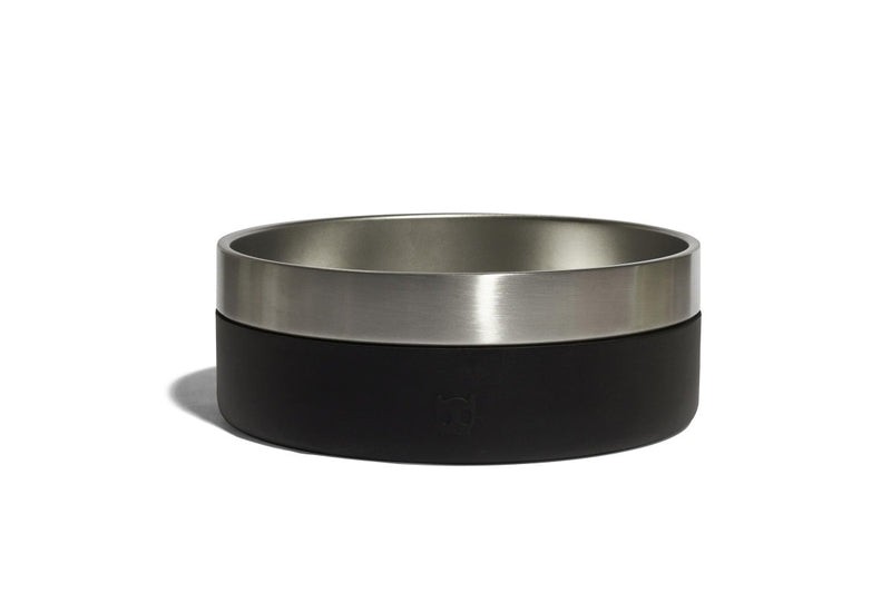 Zee.Dog: Stainless Steel Tuff Dog Bowl - Black