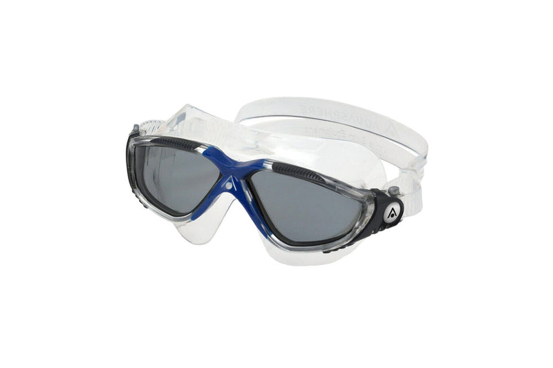 Aquasphere Unisex Adult Vista Swimming Goggles (Clear/Grey/Dark Blue) (One Size)