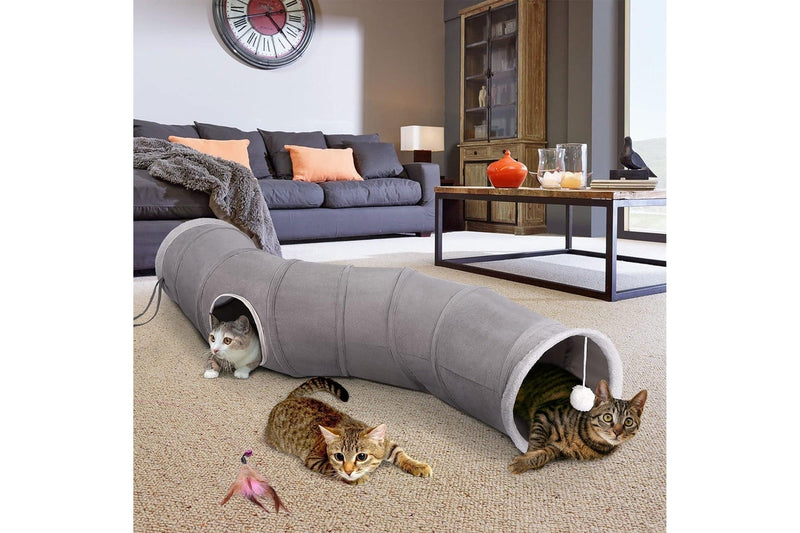 Cat Tunnel Cube 3 Way Tunnels Extend Collapse