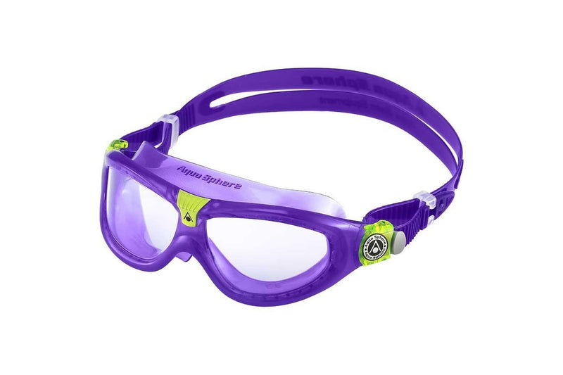 Aquasphere Childrens/Kids Seal 2 Swimming Goggles (Violet/Lime) (One Size)