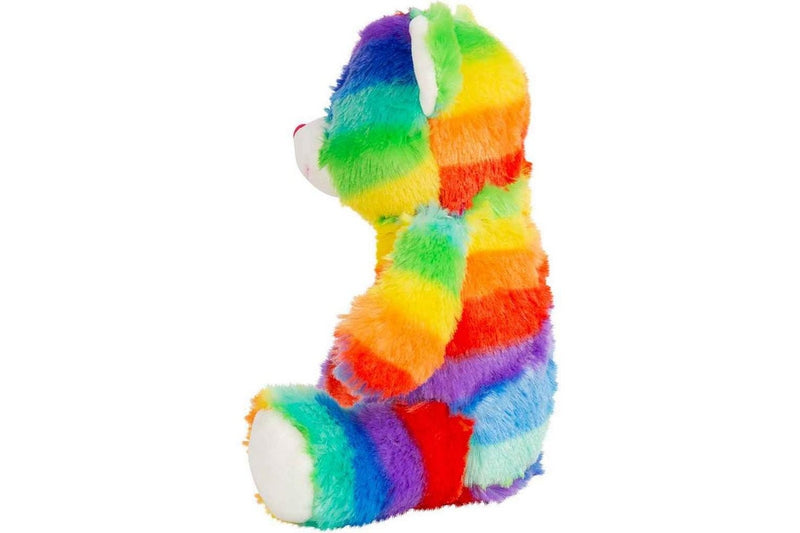 Mumbles Zipped Rainbow Bear Plush Toy (Multicoloured) (One Size)