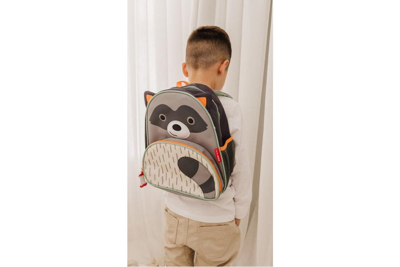 Skip Hop: Zoo Little Kid Backpack - Raccoon