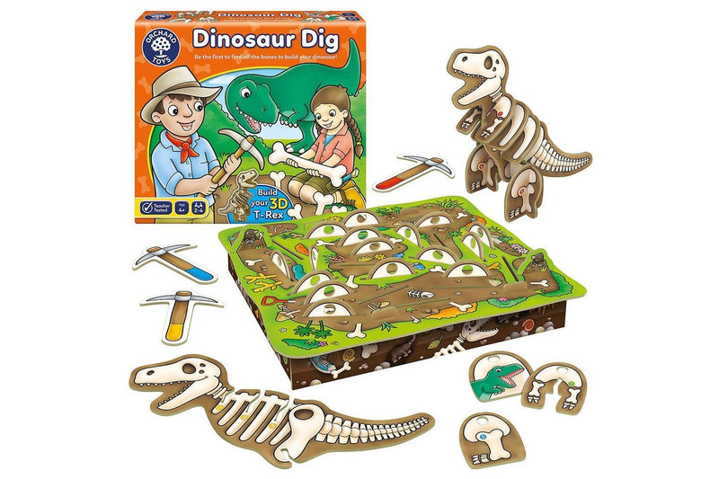 Orchard Game Dinosaur Dig Kids Childrens Educational Fun Fossil Play Toy 4+