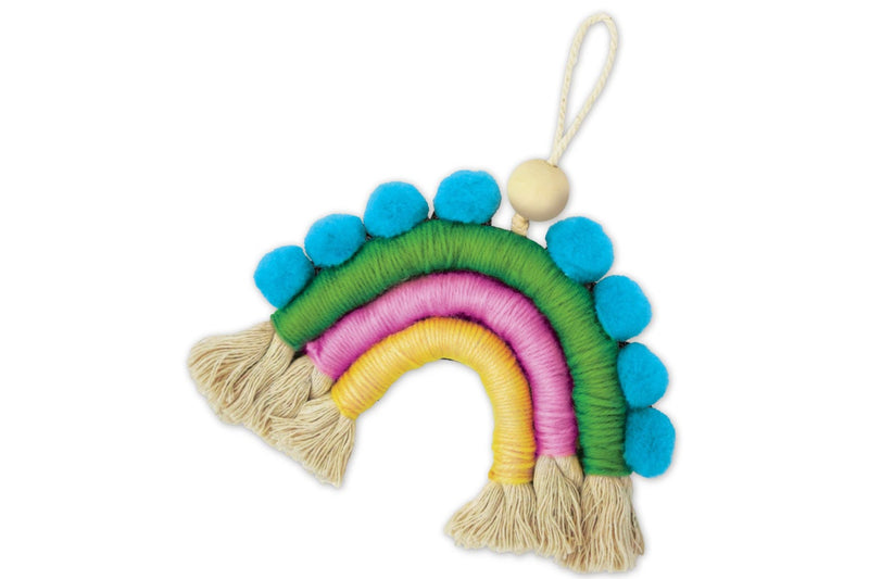 Kids Projects: Impulse - Macrame Hanging Rainbow