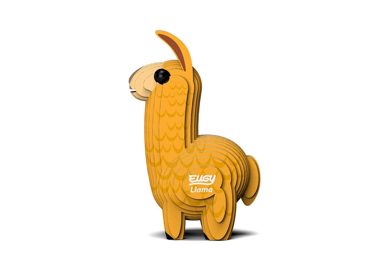 Eugy: Llama - 3D Cardboard Model