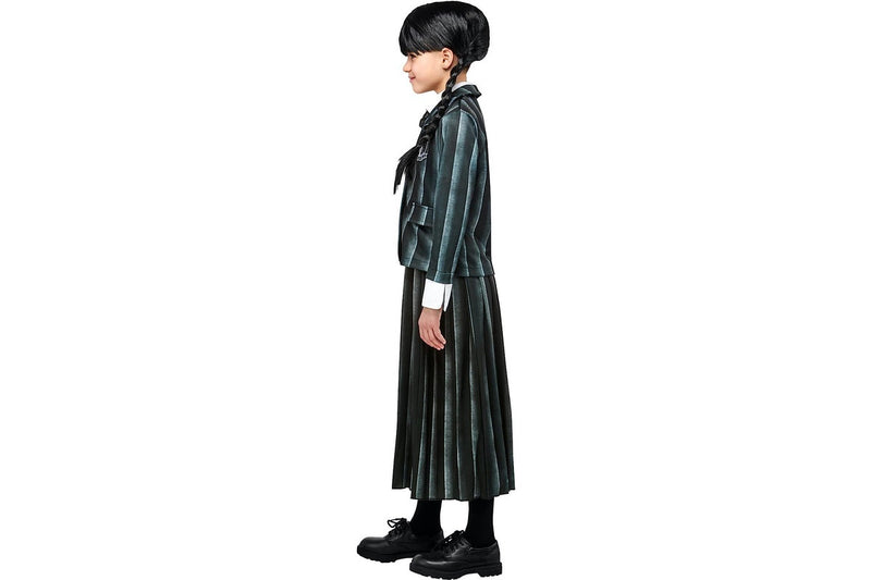 Wednesday (2023): Nevermore Academy - Black Costume (Size: 5-7)