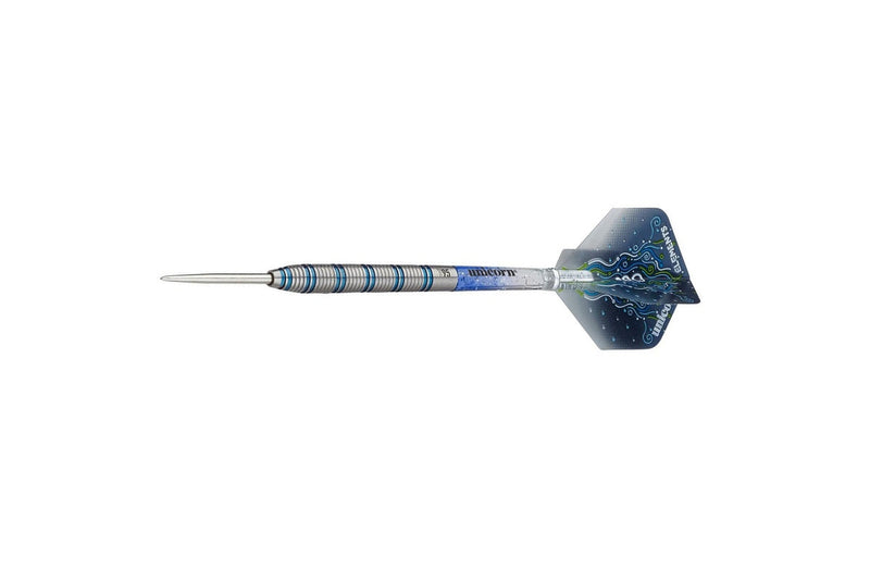 Unicorn T95 Core XL Tungsten Darts Set (Pack of 3) (Grey/Blue/White) (25g)