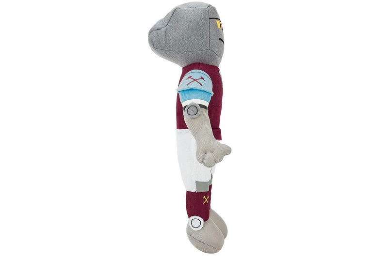 West Ham United FC Mascot Plush Toy (Claret Red/Sky Blue/White) (One Size)