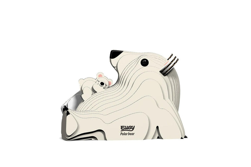 Eugy: Polar Bear - 3D Cardboard Model